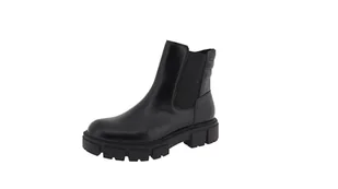 TOM TAILOR Damskie botki 6390810001, czarny, 42 EU - Botki damskie - miniaturka - grafika 1