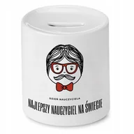 Skarbonki - Skarbonka Dla Chemika na Urodziny na Prezent z Nadrukiem ze Zdjęciem + Opakowanie na prezent (wzór 03) - miniaturka - grafika 1