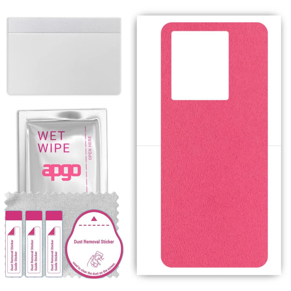 Folia naklejka skórka strukturalna na TYŁ Zamsz do Vivo IQOO Neo6 India - Zamsz Różowy - apgo SKINS