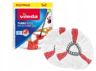 Miotły, szufle, mopy - Wkład do mopa obrotowego Vileda TURBO 2w1 2szt. - miniaturka - grafika 1