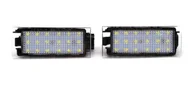 Oświetlenie samochodowe - akcesoria - Nissan, Renault, Mercedes, Fiat, Smart, Dacia lampki rejestracji LED 2szt - miniaturka - grafika 1