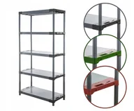 Szafy i regały magazynowe - Regał magazynowy regał plastikowy do piwnicy regał garażowy 180x100x46 EKO / Wamar-Sosenka - miniaturka - grafika 1