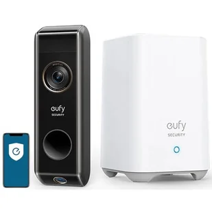 Eufy VIDEO DOORBELL DUAL Wideodomofon 2K z bazą HomeBase 2 - Wideodomofony - miniaturka - grafika 1