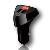 Ładowarki samochodowe - Ładowarka samochodowa REMAX Alien 2 x USB 3.4A - miniaturka - grafika 1