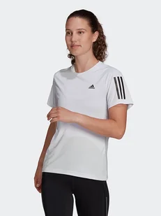 Adidas Koszulka sportowa "Own The Run" w kolorze białym - Koszulki sportowe damskie - miniaturka - grafika 1