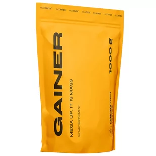 ECOMAX Mega Up Gainer 1000 g - Witaminy i minerały dla sportowców - miniaturka - grafika 1