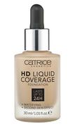 Podkłady do twarzy - Catrice HD Liquid Coverage Foundation 24H matujący podkład do twarzy 036 Hazelnut Beige 30ml - miniaturka - grafika 1