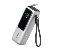 Powerbanki - Anker Ultra-Fast (A1695H41 25000mAh 165W Wbudowany kabel USB-C Srebrny - miniaturka - grafika 1