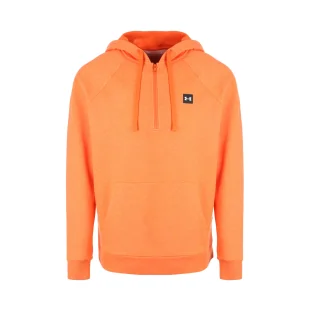 Bluza męska Under Armour Rival Fleece 1/2 Zip HD - Bluzy sportowe męskie - miniaturka - grafika 1