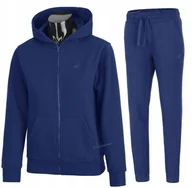 Spodnie sportowe damskie - 4F DAMSKI DRES BAWEĹNA KOMPLET BLUZA SPODNIE / rozm M - miniaturka - grafika 1