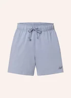 Spodenki damskie - New Balance Szorty Dresowe blau - miniaturka - grafika 1