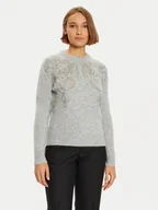 Swetry damskie - Marciano Guess Sweter 4BGR44 5786Z Szary Regular Fit - miniaturka - grafika 1