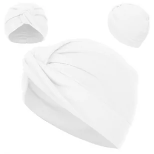 TURBAN DAMSKI BAWEŁNIANY GOTOWA CZAPKA NA GŁOWĘ BAWEŁNA TURBANY KOLORY - CZAP-TUR-3 - Czapki damskie - miniaturka - grafika 1