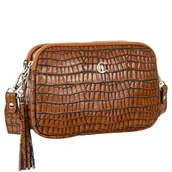 Torebki damskie - Listonoszka damska Canaletto ze skóry z wzorem krokodyla TD830s70 - miniaturka - grafika 1