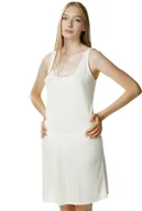 Bielizna nocna - Piękna halka damska Alice : Kolor - Ecru, Rozmiar - 56 - miniaturka - grafika 1