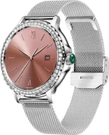 Smartwatch - Rubicon RNCF19 Srebrny - miniaturka - grafika 1