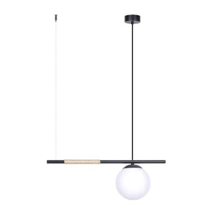 Kaja ALFRED OLSZEWSKI Lampa wisząca z matowym kloszem w stylu boho K-4950 z serii TAMBO - Lampy sufitowe - miniaturka - grafika 1