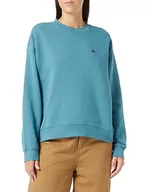 Bluzy damskie - Lee Crew SWS bluza damska, niebieski, L - miniaturka - grafika 1
