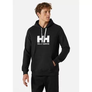 Męska bluza Helly Hansen Hh Logo Hoodie Rozmiar: L / Kolor: czarny - Bluzy sportowe męskie - miniaturka - grafika 1