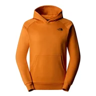Bluzy męskie - Bluza The North Face Raglan Redbox 0A2ZWUPCO1 - żółta - miniaturka - grafika 1