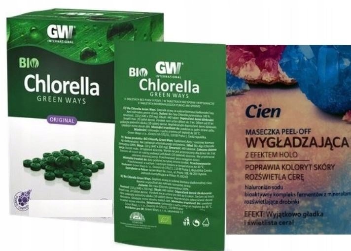 Bio Chlorella Pyrenoidosa Green Ways tabletki 440 szt. 110 g Zielonki