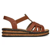 Sandały damskie - Sandały Rieker CEO-62918-22 - miniaturka - grafika 1