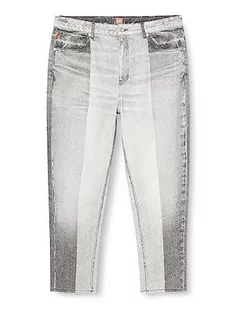 Spodnie damskie - BOSS Damskie spodnie jeansowe, Medium Grey32., 28 - grafika 1