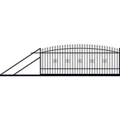 Ogrodzenia - Brama przesuwna Damian 4 m lewa - miniaturka - grafika 1