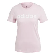 Koszulki sportowe damskie - T-shirt damski z logo adidas Essentials - miniaturka - grafika 1