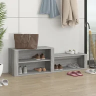 Szafki na buty - Szafka na buty, szary dąb sonoma, 150x35x45 cm - miniaturka - grafika 1
