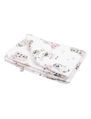 Kołdry i poduszki dla dzieci - Bonjour Cherie Kołderka przedszkolaka bambusowa 100/150 Vivi - miniaturka - grafika 1