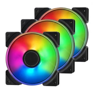 Wentylator Fde Aspect 12 Rgb Black Frame 3 szt. - Chłodzenie procesora - miniaturka - grafika 4