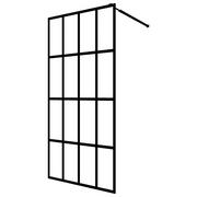 Ścianki i drzwi prysznicowe - VidaXL Ścianka prysznicowa, szkło hartowane, 140 x 195 cm - miniaturka - grafika 1
