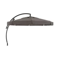 Parasole ogrodowe - SUN GARDEN Parasol ogrodowy okrągły Easy Sun 350x305 cm antracytowy - miniaturka - grafika 1