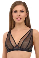 Biustonosze - Biustonosz miękki Lupo 2521 czarny - miniaturka - grafika 1