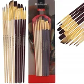 Pędzle - Pędzle Malarskie Zestaw Artystyczne Profesjonalne 10 Szt. - miniaturka - grafika 1