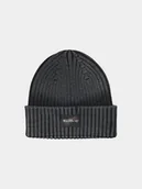 Czapki damskie - 4F CZAPKA ZIMOWA MĘSKA BEANIE M628 GŁĘBOKA CZERŃ M - miniaturka - grafika 1