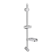 Akcesoria łazienkowe - Drążek natryskowy Kos Invena chrom - miniaturka - grafika 1