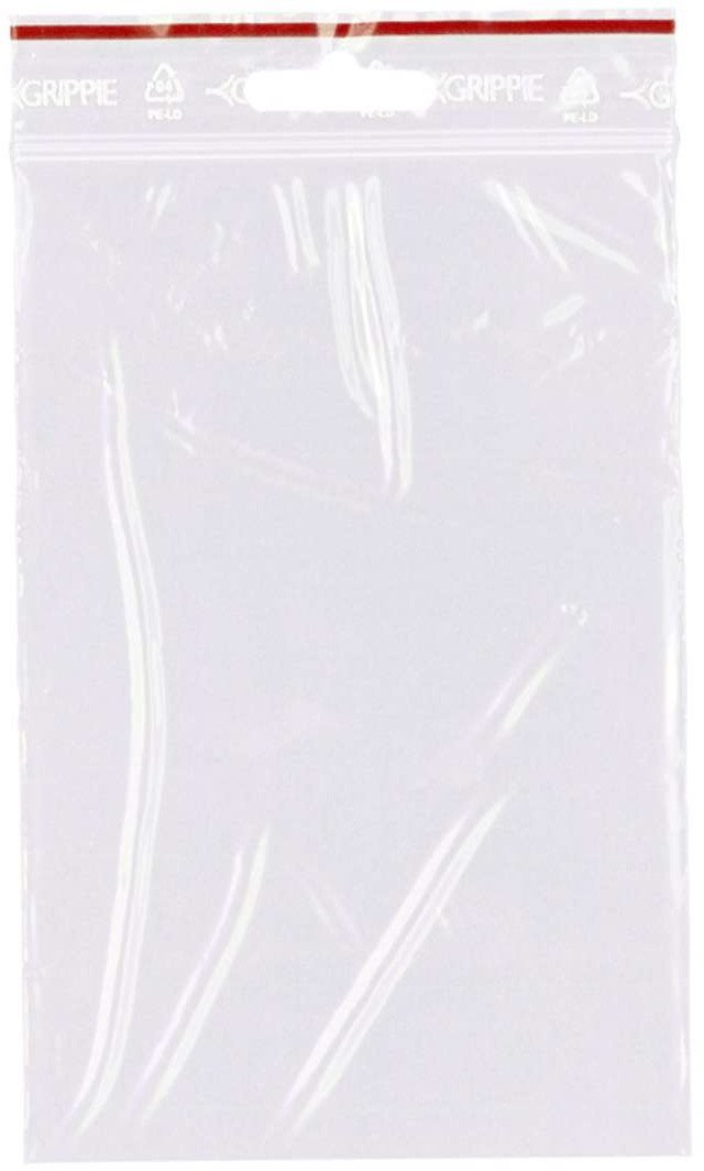 Lynlåspose 55x65mm T-02 1000stk/pak - 1000 stk.