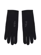 Rękawiczki sportowe damskie - Rab Rękawiczki Damskie Power Stretch Pro Gloves QAG-48 Czarny - miniaturka - grafika 1