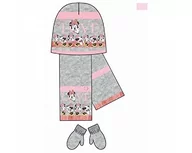 Czapki damskie - Disney Unisex młodzieżowy szal gorro, czapka z brokatem amanoplagglitter-2 col, różowy lub szary, losowo (wielokolorowy), rozmiar uniwersalny - miniaturka - grafika 1