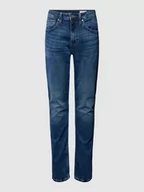 Spodnie męskie - Jeansy o kroju slim fit z mieszanki bawełny model ‘Mauro’ - miniaturka - grafika 1