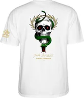 Koszulki męskie - t-shirt POWELL PERALTA MCGILL SKULL AND SNAKE 40TH TEE White - miniaturka - grafika 1