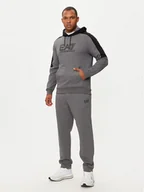 Dresy męskie - EA7 Emporio Armani Dres 6DPV65 PJVTZ Szary Regular Fit - miniaturka - grafika 1