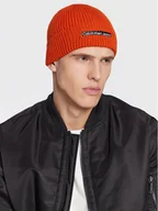 Czapki męskie - Calvin Klein Jeans Czapka Institutional K50K509895 Pomarańczowy - miniaturka - grafika 1