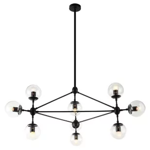 Orlicki Design Bao lampa wisząca czarny przydymiony OR80056 - Lampy sufitowe - miniaturka - grafika 1