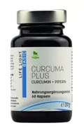 Suplementy naturalne - Life Light CURCUMA PLUS 60 KAPSUŁEK KURKUMA Z PIPERYNĄ 546 LLF - miniaturka - grafika 1