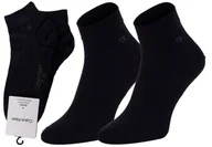 Skarpetki męskie - CALVIN KLEIN SKARPETY SKARPETKI STOPKI 2 PARY BLACK 701218706 001 - Rozmiar: 39-42 - miniaturka - grafika 1