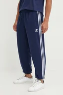 Spodnie męskie - adidas Originals spodnie męskie kolor granatowy wzorzyste IZ2489 - miniaturka - grafika 1
