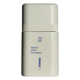 Korres Podkład Natural Sheer, 03 Tan - Podkłady do twarzy - miniaturka - grafika 1